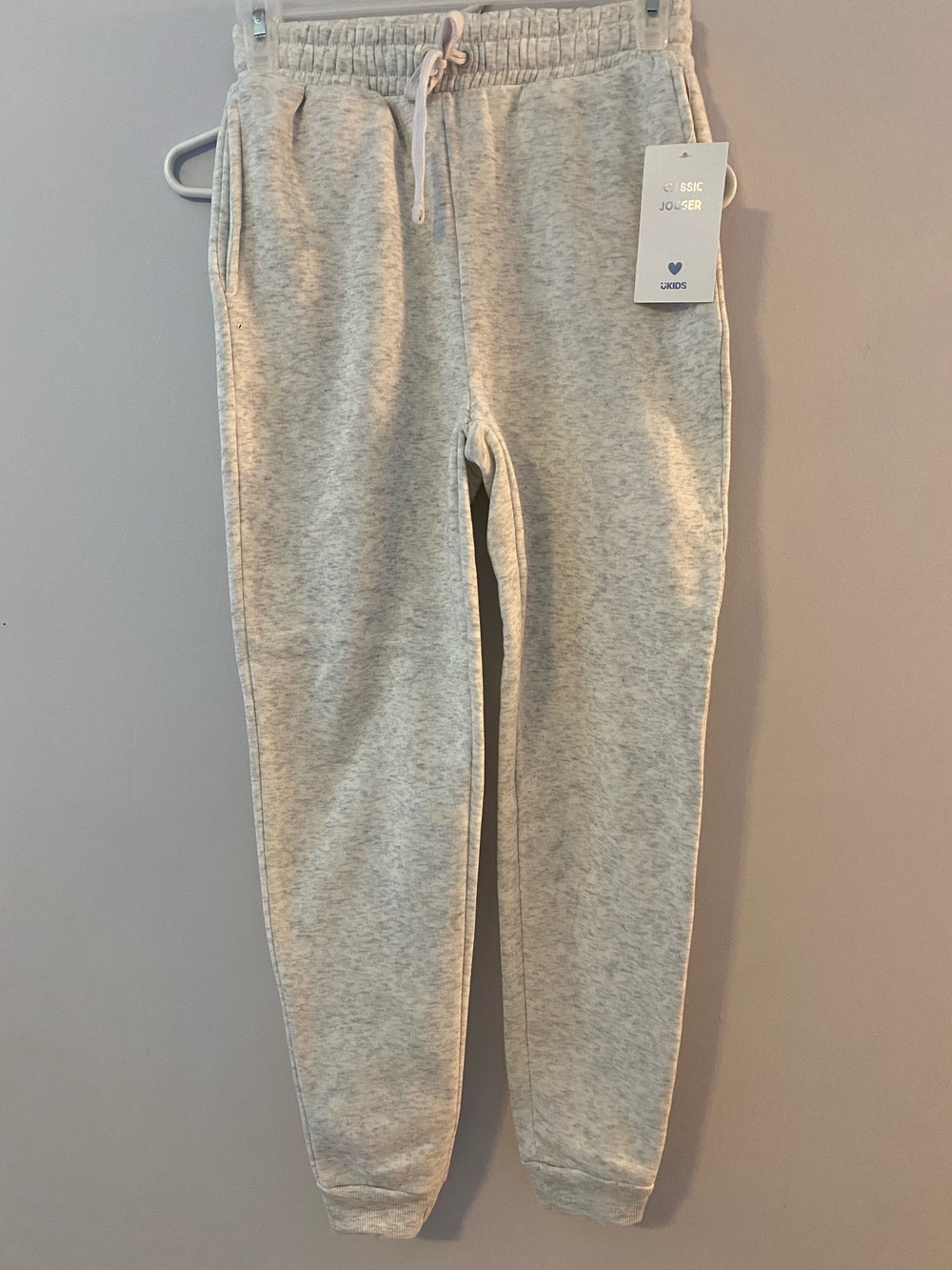 Kids Grey Classic Jogger Pants - Casual Comfort